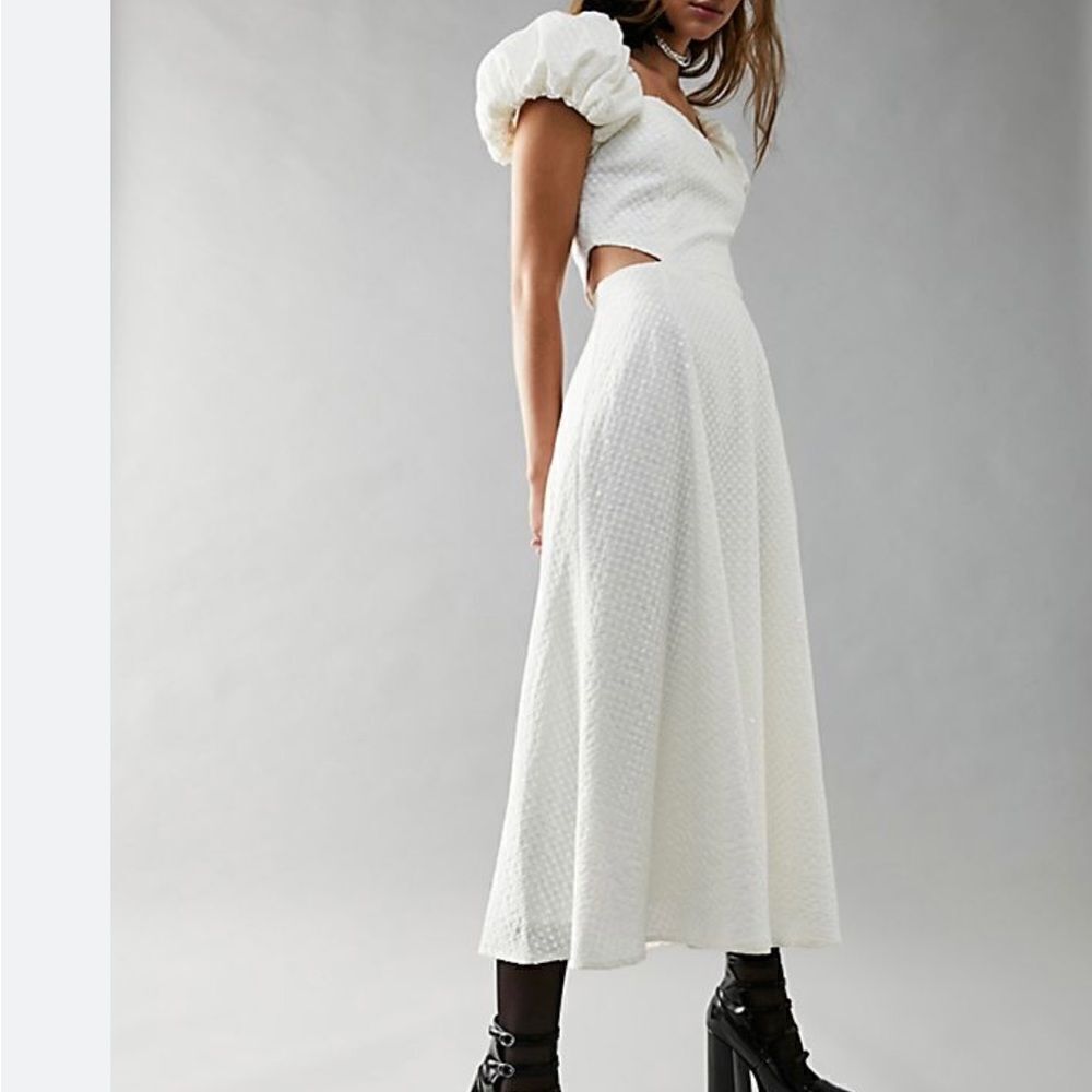 NWT Free People Elliatt Marlberry Dress size S retail $353 - Picture 3 of 13